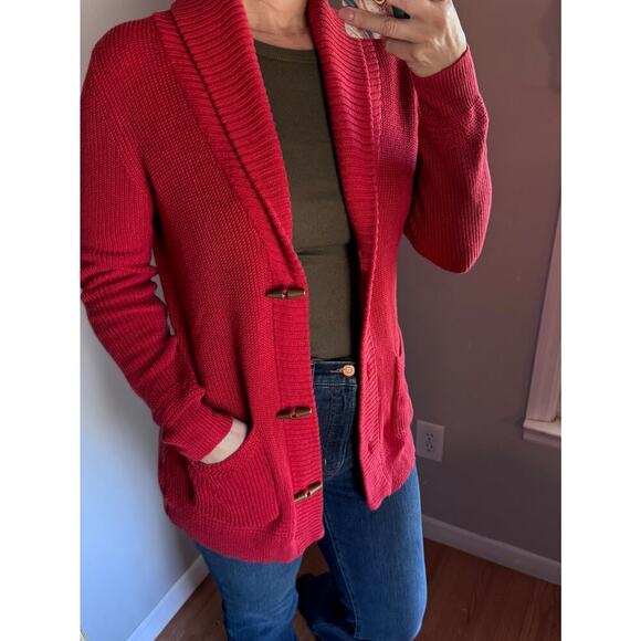 Womens Lauren Ralph Lauren Button Down Cardigan/Sweater with Pockets Size S - Picture 9 of 11